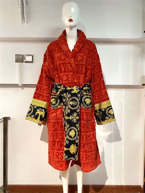 replica versace robes|versace personalized robe.